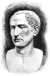 Bust of Gaius Iulius Caesar.