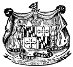 Seal of the state of Maryland, 1890