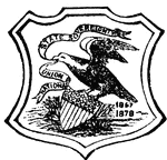 Seal of the state of Illinois, 1890