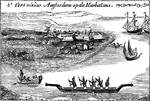 Earliest picture of New Amsterdam