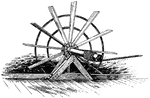 Paddle-Wheels of a boat