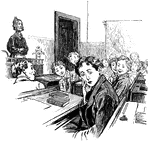 Children in their classroom