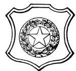 Seal of the state of Texas, 1890