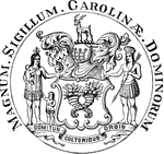 Seal of the proprietors of Carolina.