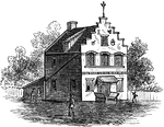 A Dutch house from Colonial America