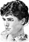 Jennie Churchill, Mrs. Churchill was formerly Jennie Jerome. Lady Randolph Churchill was the mother other Sir Churchill and was influential in the upper class of British society.