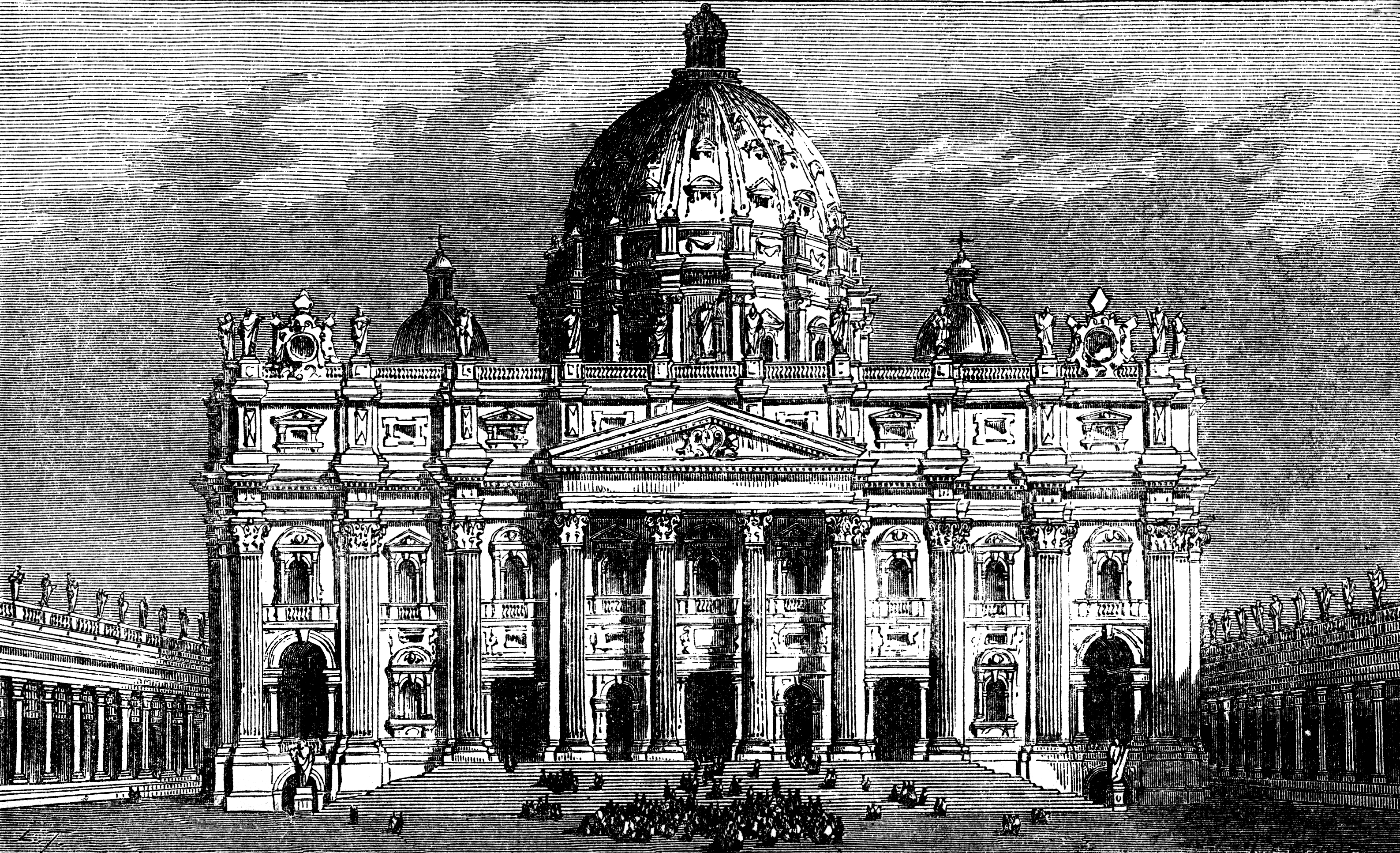 Собор Святого Петра в Риме архитектура Ренессанса