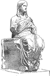 "Demeter of Knidos" &mdash; Gayley, 1893