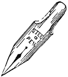 An instrument used for writing.