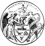 Seal of the state of Arkansas, 1876