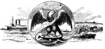 Seal of the state of Illinois, 1876