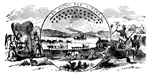 Seal of the state of Kansas, 1876