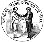 Seal of the commonwealth of Kentucky, 1876