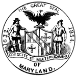 Seal of the state of Maryland, 1876