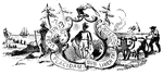 Seal of the commonwealth of Massachusetts, 1876