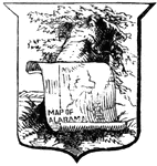 Seal of the state of Alabama, 1881