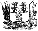 Seal of the state of Connecticut, 1881