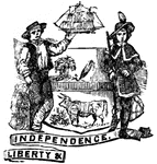 Seal of the state of Delaware, 1881