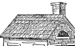 The Roofs ClipArt gallery provides 24 illustrations of styles, construction, and coverings for roofs.