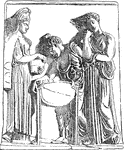 "Medea and Daughters of Pelias" &mdash; Gayley, 1893