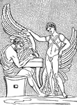 "Daedalus and Icarus" &mdash; Gayley, 1893
