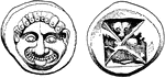 "Coin of Eretria" &mdash; Morey, 1903