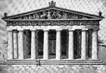 "West Front of the Parthenon (Restoration)" &mdash; Morey, 1903