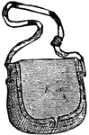 A bag or case, in which a soldier carries his rations when on a march.