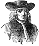 (1644-1718) Founder of Pennsylvania