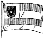 Flag of Frankfort, 1881