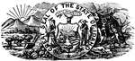 Seal of the state of Idaho, 1913