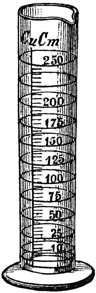 Graduated cylinder | ClipArt ETC