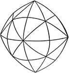 "Curved faces of the hexoctahedron are frequently observed." &mdash; Ford, 1912