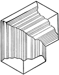 "Orthorhombic. Usually in small tabular crystals with hexagonal outline. Striated parallel to the brachy-axis. Often twinned in pseudohexagonal forms." &mdash; Ford, 1912