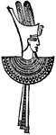 An Egyptian King's Head.