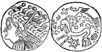 An ancient British coin.