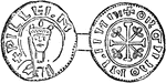 "Coin of William I." &mdash; Lardner, 1885