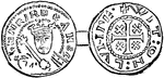 "Coin of Henry II." &mdash; Lardner, 1885