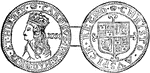 "Coin of Charles II." &mdash; Lardner, 1885