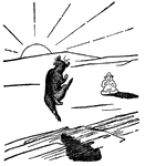 Image from the story, <em>The Sing-Song of Old Man Kangaroo.</em>