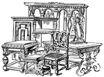 Sixteenth century furniture
