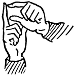 The Two-Handed Sign Language Alphabet ClipArt gallery offers 53 illustrations of the sign language alphabet in which letters are formed using two hands.