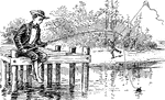 The Fishing ClipArt gallery includes 55 illustrations of fishing equipment and people fishing.