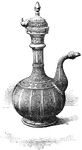 A water vessel from Peshawur.