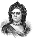Czarina Anna was empress of Russia from 1730 to 1740.