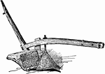 A colonial plow.