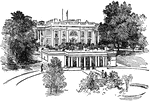 The White House in Washington, D. C.