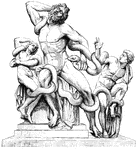 "The Laocoon. By Agesander, Athenodorus, and Polydorus." &mdash;D'Anvers, 1895