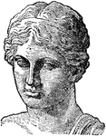 An Ancient Greek lyric poet from the city of Eressos on the island of Lesbos, which was a cultural centre in the 7th century BC. She was born sometime between 630 BC and 612 BC. The bulk of her poetry is now lost, but her reputation in her time was immense, and she was reputedly considered by Plato as the tenth Muse.