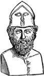 A general and statesman of Athens, born about 514; died in Magnesia, Asia Minor, about 449 B.C.